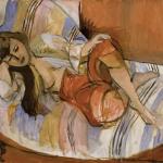 Henri Matisse painting called Odalisque, painted in 1920-21