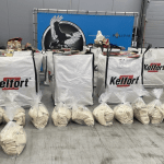 Packages of Heroin found in Rotterdam on June 26, 2024. 