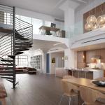 Modern loft apartment