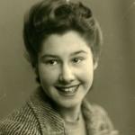 Photo of young Ellis Brandon in 1942, who died in July 2024 at the age of 101.