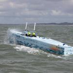 TU Delft students crossing the North Sea in a self-built hydrogen boat.