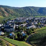 Aerial view of Kroev in the German state of Rhineland-Palatinate, 20 August 2022