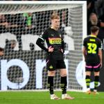  Jerdy Schouten of PSV Eindhoven disappointed after the 3-0 during the UEFA Champions League match between Juventus FC and PSV Eindhoven at Allianz Stadium on September 17, 2024 in Turin, Italy.