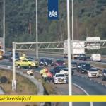 An accident on the A58 toward Eindhoven at Best, 20 September 2024