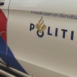 A police vehicle parked on a street in the Netherlands. 20 October 2024