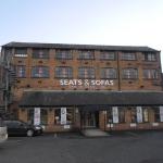 A Seats and Sofas commercial building in Worcester, England.