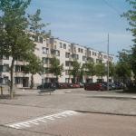 Apartment building on Berthold Brechtstraat, Venserpolder, Amsterdam Zuidoost
