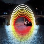 Artist impression of a light artwork created for the 13th edition of the Amsterdam Light Festival, November 2024