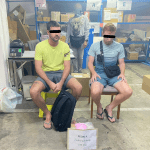A Dutchman and a British man arrestedin Bangkok, Thailand, for trafficking in ecstasy and cannabis, 6 November 2024