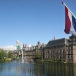 The Hague, view of the Dutch Parliament