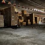 35,000 kilograms of illegal fireworks found during a search of a business premises in Germany