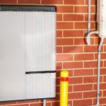 LG lithium-ion home battery and a solar panel system