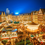 Christmas market in Frankfurt, Germany