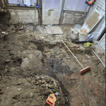 Archaeologists in Alkmaar discovered mysterious floor, partly made from animal bones.