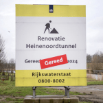 Successful end to the Heinenoordtunnel renovation. The tunnel is located on A29, between Rotterdam and Bergen.