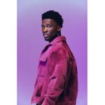 Claude Kiambe, better known only by his first name, during a photoshoot to announce the Dutch entry for the 2025 Eurovision Song Contest