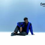 Claude Kiambe, better known only by his first name, during a photoshoot to announce the Dutch entry for the 2025 Eurovision Song Contest