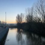  Photo taken on January 13 near the Science Park in Amsterdam-Oost.