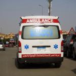 Egyptian ambulance in Cairo