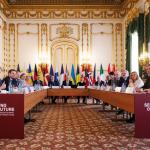 Government leaders as well as the heads of NATO, the European Commission, and European Council at a summit in London to discuss the war in Ukraine and Donald Trump. 2 March 2025