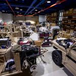 Defenture factory in Tiel building VECTOR (Versatile Expeditionary Commando Tactical Off Road) vehicles 
