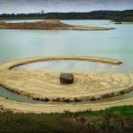 Broken Circle/Spiral Hill, a land art installation by American artist Robert Smithson, is seen in Emmen, Netherlands.