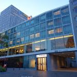 CitizenM hotel, Blaakhaven Rotterdam, viewed from Gelderseplein.