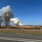 A massive wildfire raged out of control in the Veluwe near Ede, Gelderland. 3 April 2025
