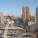 A sunny day on De Blaak in the heart of Rotterdam, 2 April 2025