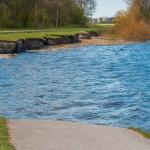 Bank at the Ommedijkseweg on the Valkenburgse Meer.