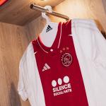 Special Ajax shirt to raise awareness for campaign against social media to be worn against NAC Breda on April 6, 2025.