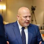 ICC Chief Prosecutor Karim Khan joins a meeting in Brussels with European Union Foreign Ministers to discuss possible war crimes in Ukraine. 11 April 2022