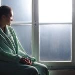 A young woman with cancer.