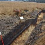 Part of the defensive wall around a Roman army camp found on the Veluwe near Hoog Buurlo