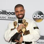 Drake at the 2017 Billboard Awards Press Room