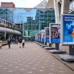 Signs for the NATO summit in The Hague, June 2025