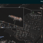 Image of the Port of Rotterdam from an ICEYE satellite, 1 January 2020