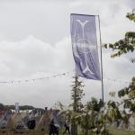 The entrants to the campsite at the Intents Festival in Oisterwijk. 30 May 2025