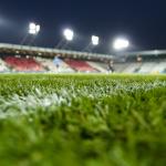 A football stadium