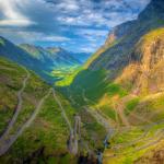 Trollstigen mountains in Norway