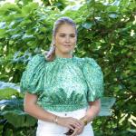 Crown Princess Amalia in the gardens of Huis ten Bosch palace during the royals' summer photo shoot, 30 June 2025