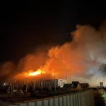 Fire at a restaurant on Korte Moermondsweg in the Zonnedorp campsite in Renesse, 14 August 2025