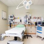 Inside an emergency room
