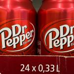 Dr. Pepper cans