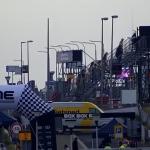 Formula 1 fans walk through Zandvoort to get to the entrance of Dutch Grand Prix on a rainy Saturday morning. 30 Aug. 2025