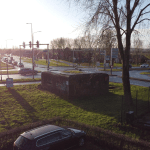 Zwolle Noord bunker in Hattem, listed for sale on Funda for €80,000. August 2025