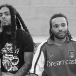 UK grime-punk duo BOB VYLAN in Venice Beach, California - 9 Oct 2022