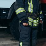 A firefighter 