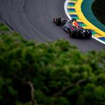 Max Verstappen in the Red Bull Racing RB21 during the 2025 Formula 1  Sao Paulo Grand Prix, 21th round of the 2025 FIA Formula One World Championship from November 7 to 9, 2025 on the Interlagos, in Sao Paulo, Brazil
