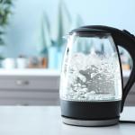 A boiling kettle